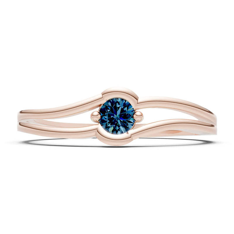 Dainty Bypass Embrace Ring