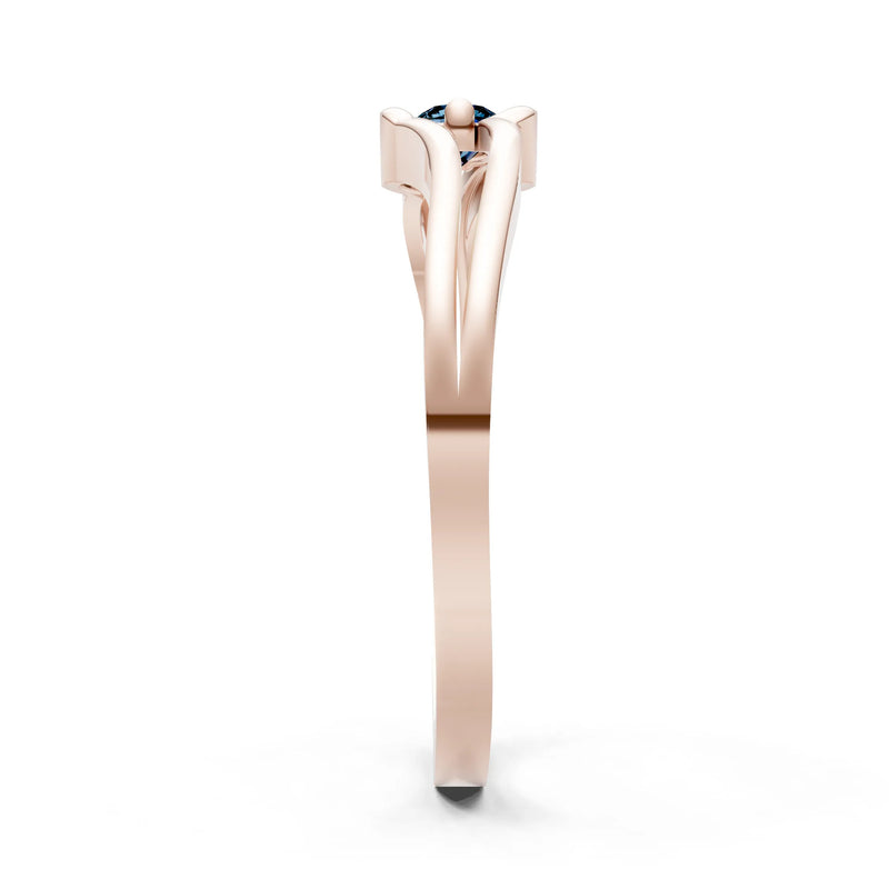 Dainty Bypass Embrace Ring