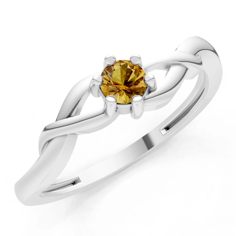 Dainty Celtic-Inspired Interwoven Ring