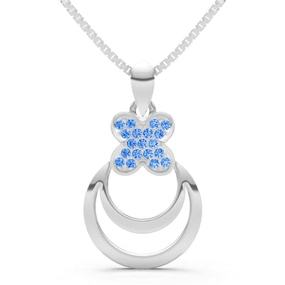 Four-Leaf Clover Bloom Pendant