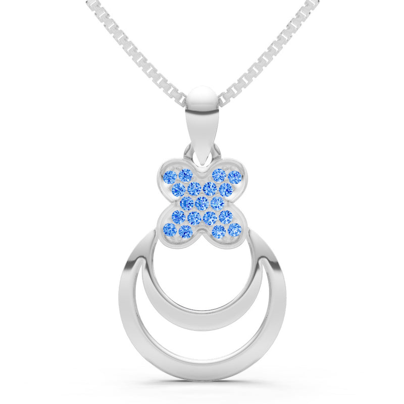 Four-Leaf Clover Bloom Pendant