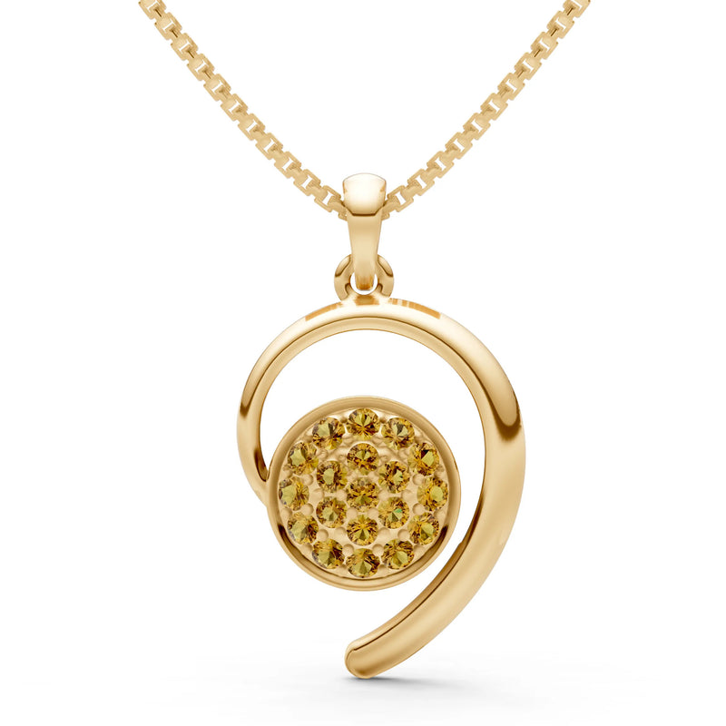 Aria Gemstone Pendant