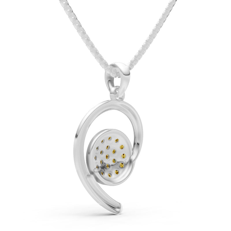 Citrine Aria Gemstone Pendant