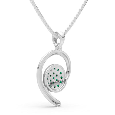 Emerald Aria Gemstone Pendant