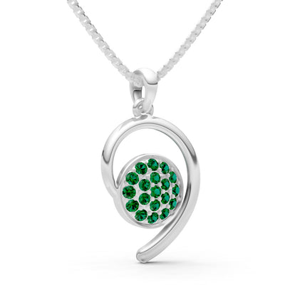 Emerald Aria Gemstone Pendant