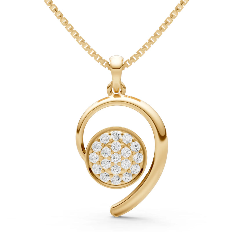 Aria Gemstone Pendant