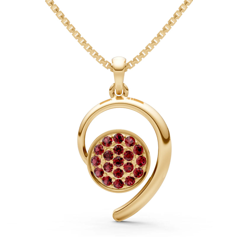 Aria Gemstone Pendant