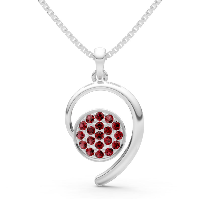 Aria Gemstone Pendant