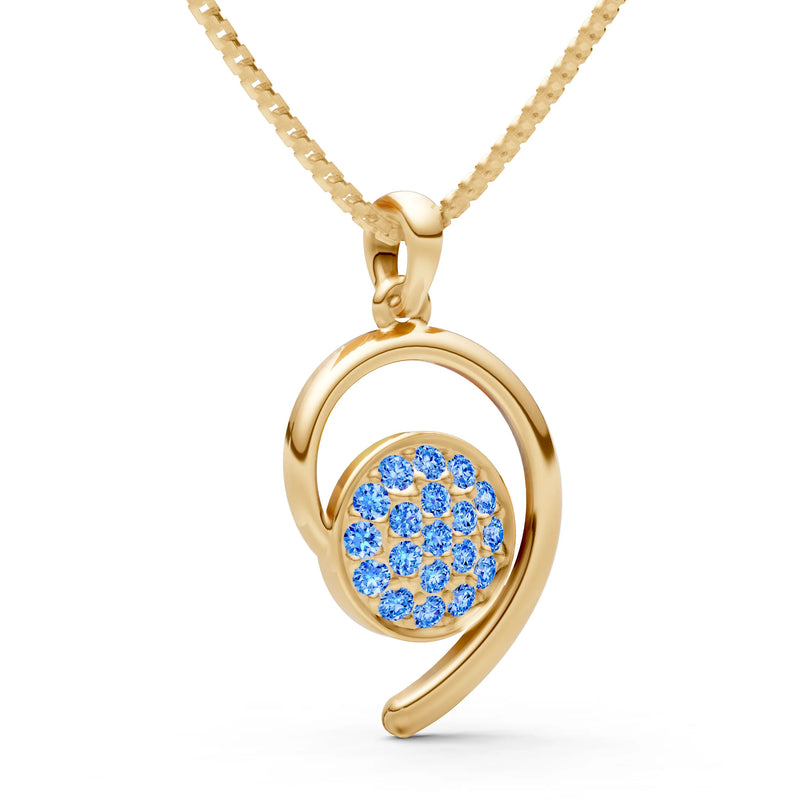 Aria Gemstone Pendant