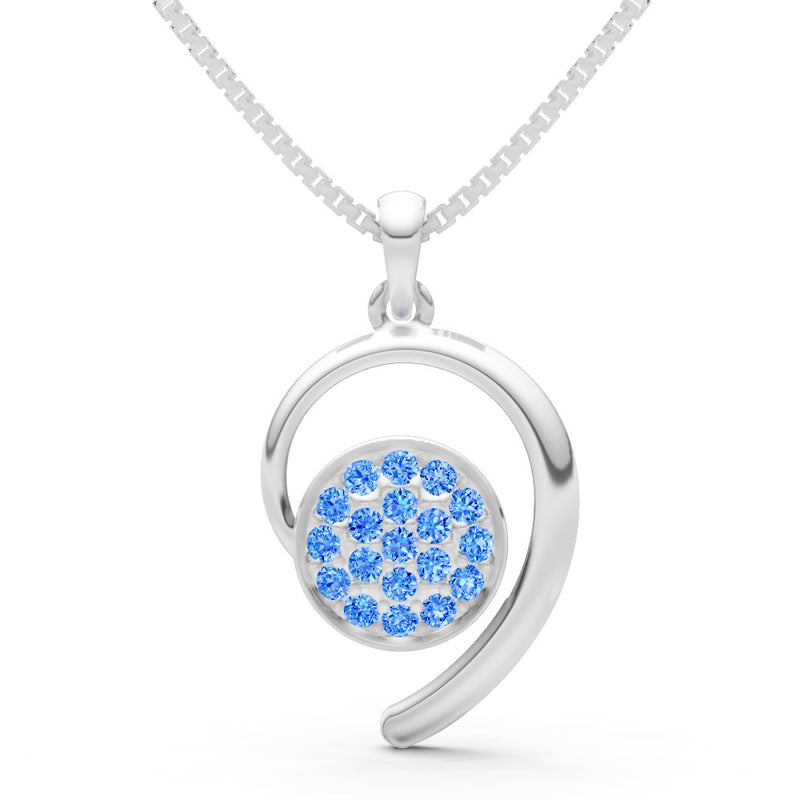 Aria Gemstone Pendant