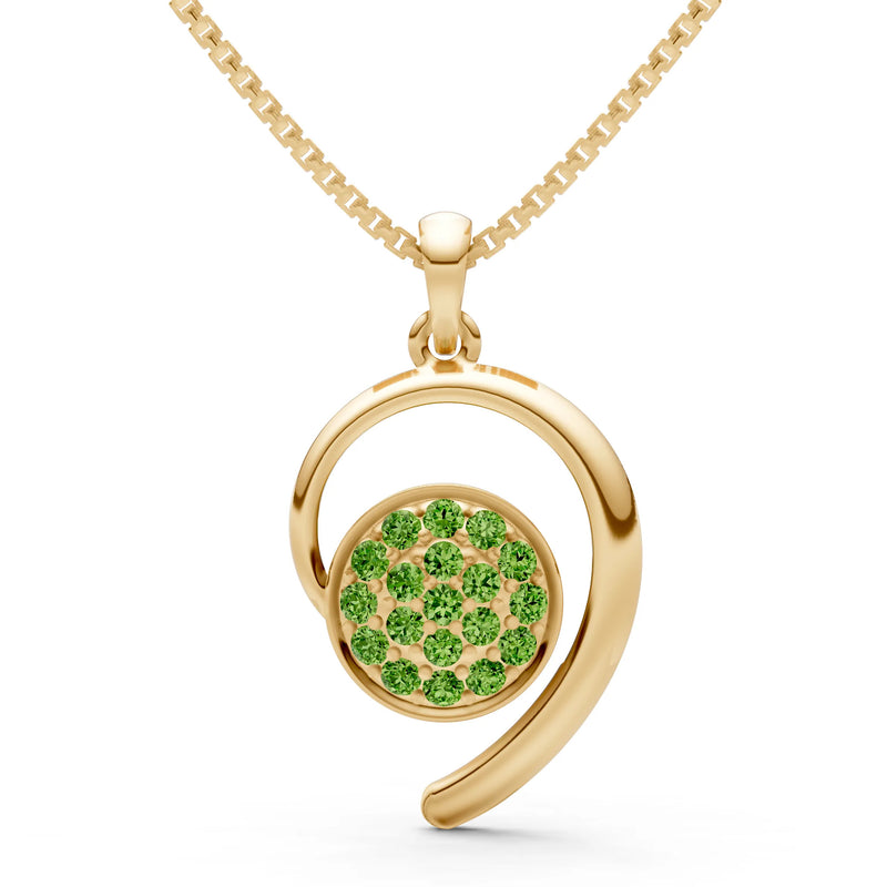 Aria Gemstone Pendant