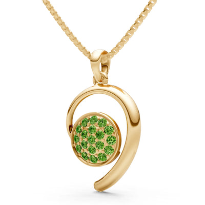 Peridot Aria Gemstone Pendant
