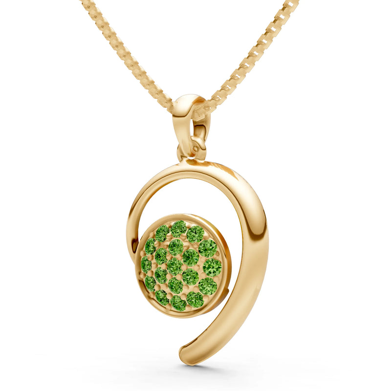 Peridot Aria Gemstone Pendant