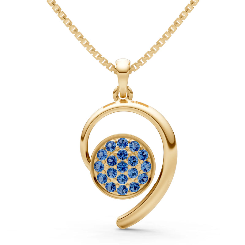 Aria Gemstone Pendant