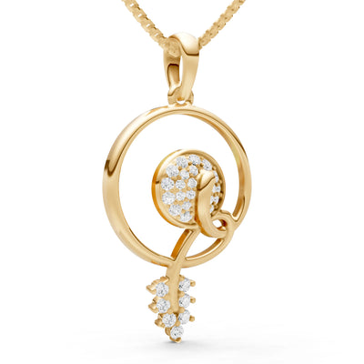 Spiral Bloom Pendant