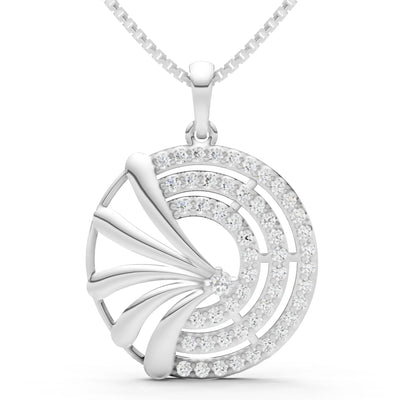 Gemstone Medallion Pendant