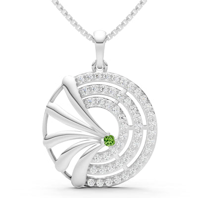 Gemstone Medallion Pendant