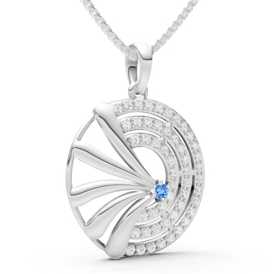 Gemstone Medallion Pendant