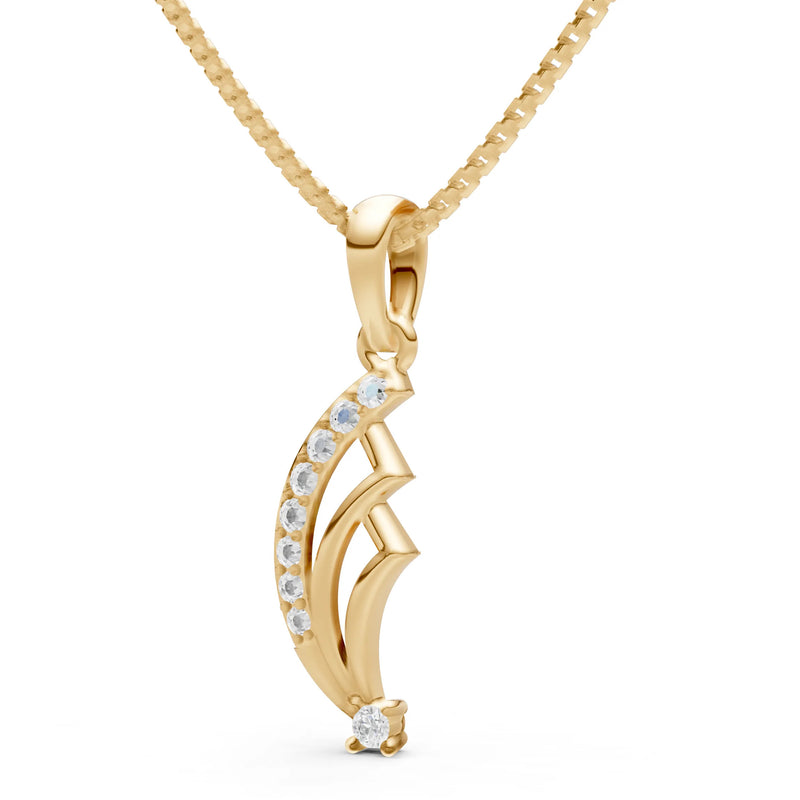 Cluster Gemstone Pendant