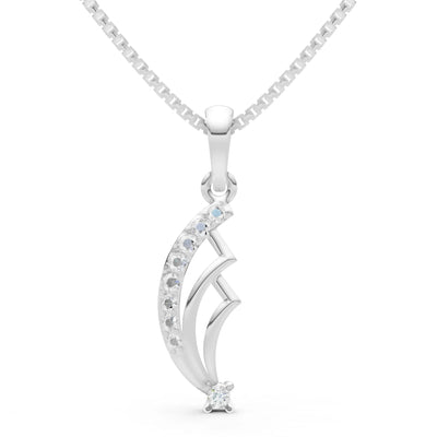 Cluster Gemstone Pendant