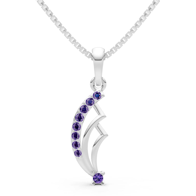 Cluster Gemstone Pendant