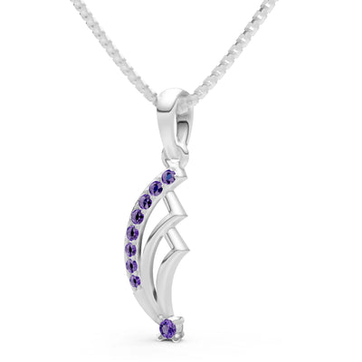 Cluster Gemstone Pendant