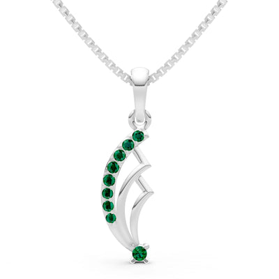 Cluster Gemstone Pendant