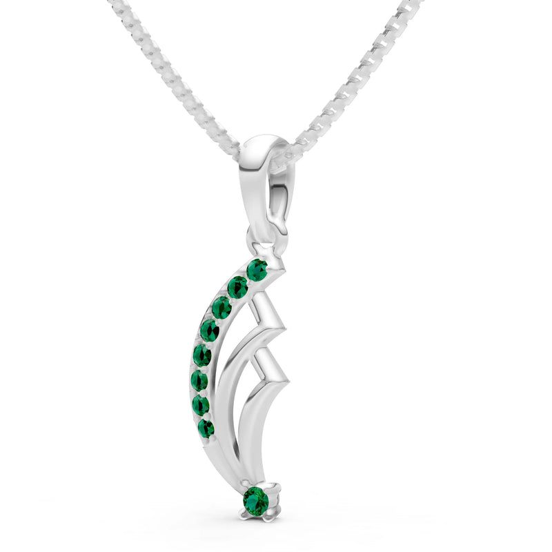 Cluster Gemstone Pendant