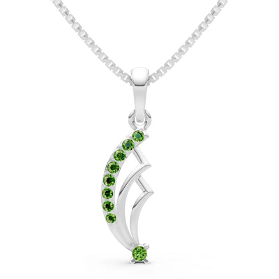 Cluster Gemstone Pendant