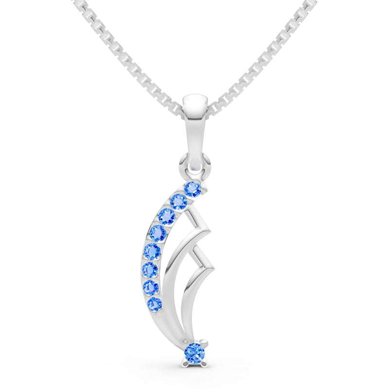 Cluster Gemstone Pendant