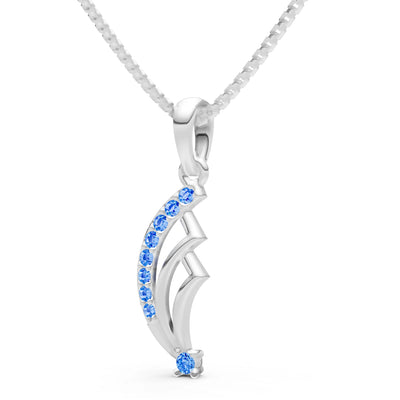 Cluster Gemstone Pendant