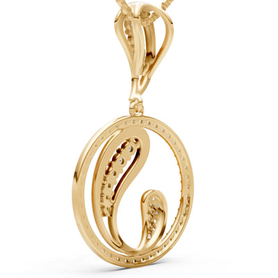 Halo Aura Surface Polish Pendant