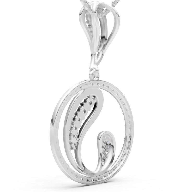 Halo Aura Surface Polish Pendant