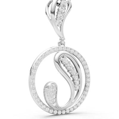 Halo Aura Surface Polish Pendant