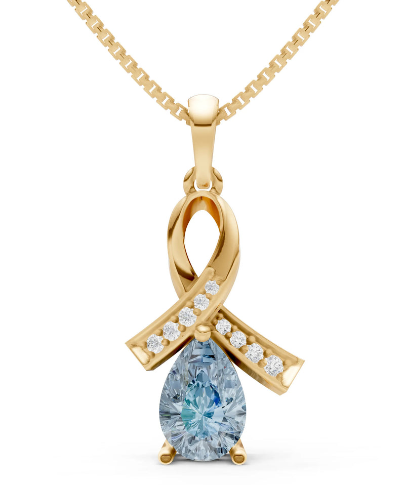 Drop Swath Accentuate Pendant