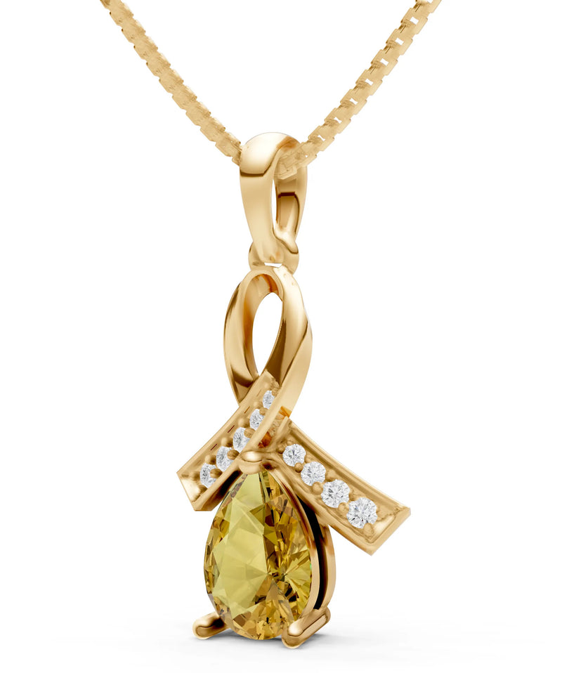 Drop Swath Accentuate Pendant