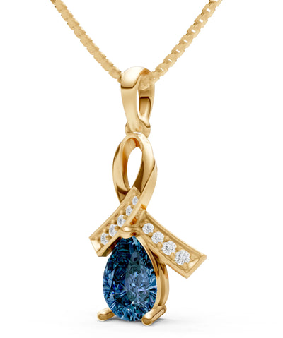 Drop Swath Accentuate Pendant