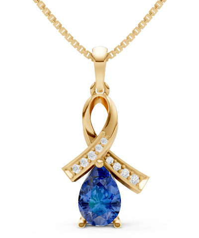 Drop Swath Accentuate Pendant