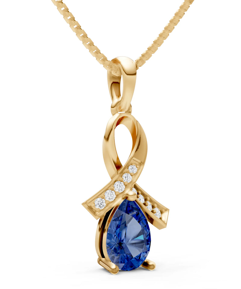 Drop Swath Accentuate Pendant