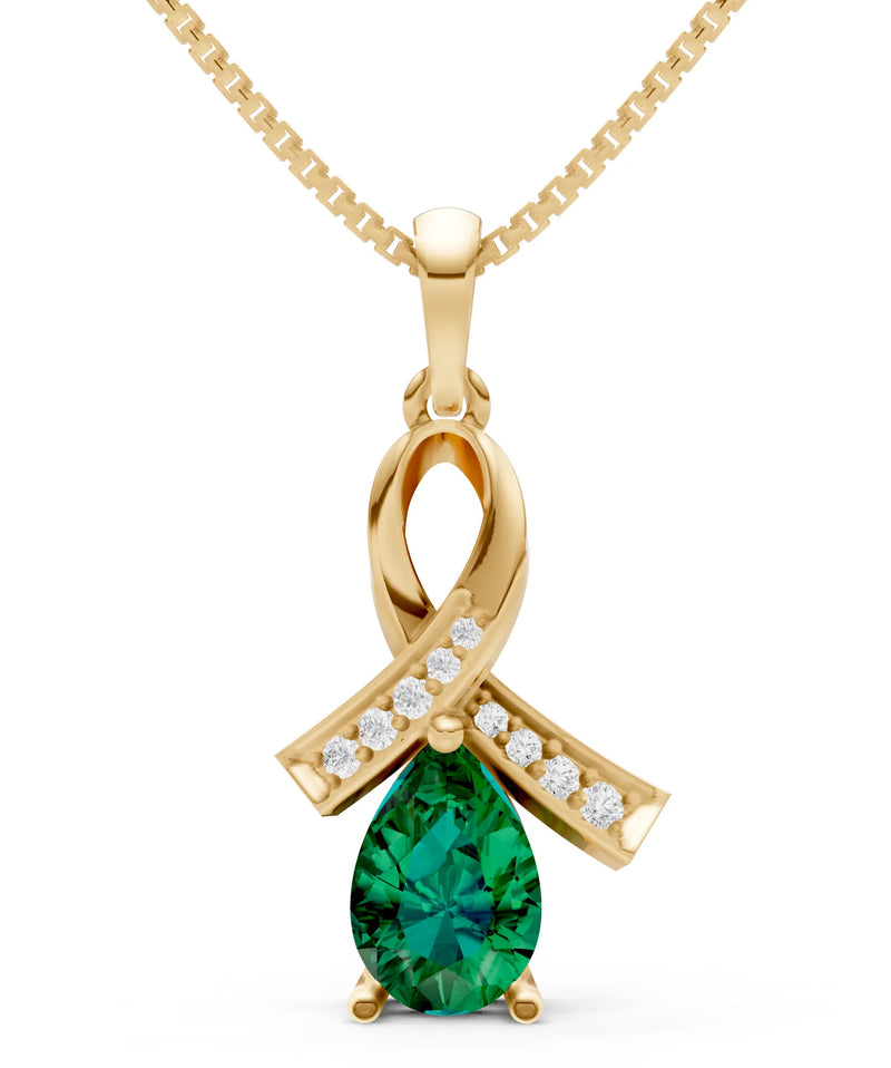 Drop Swath Accentuate Pendant
