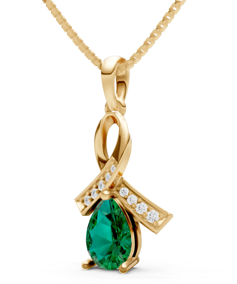 Emerald Drop Pendant