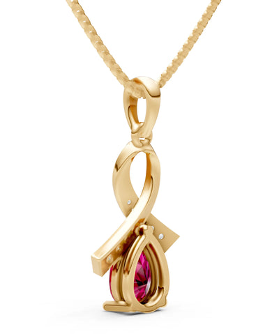 Drop Swath Accentuate Pendant