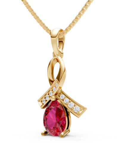 Drop Swath Accentuate Pendant