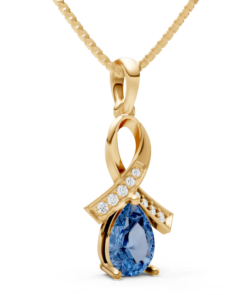 Drop Swath Accentuate Pendant