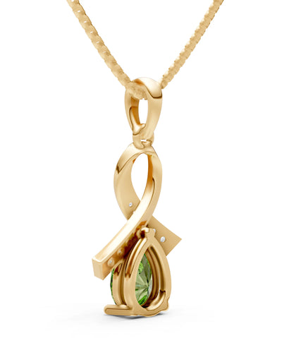 Drop Swath Accentuate Pendant