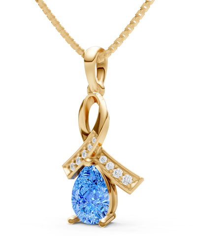 Drop Swath Accentuate Pendant