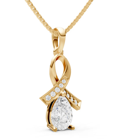 Drop Swath Accentuate Pendant