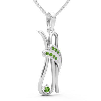 Abstract Embrace Pendant