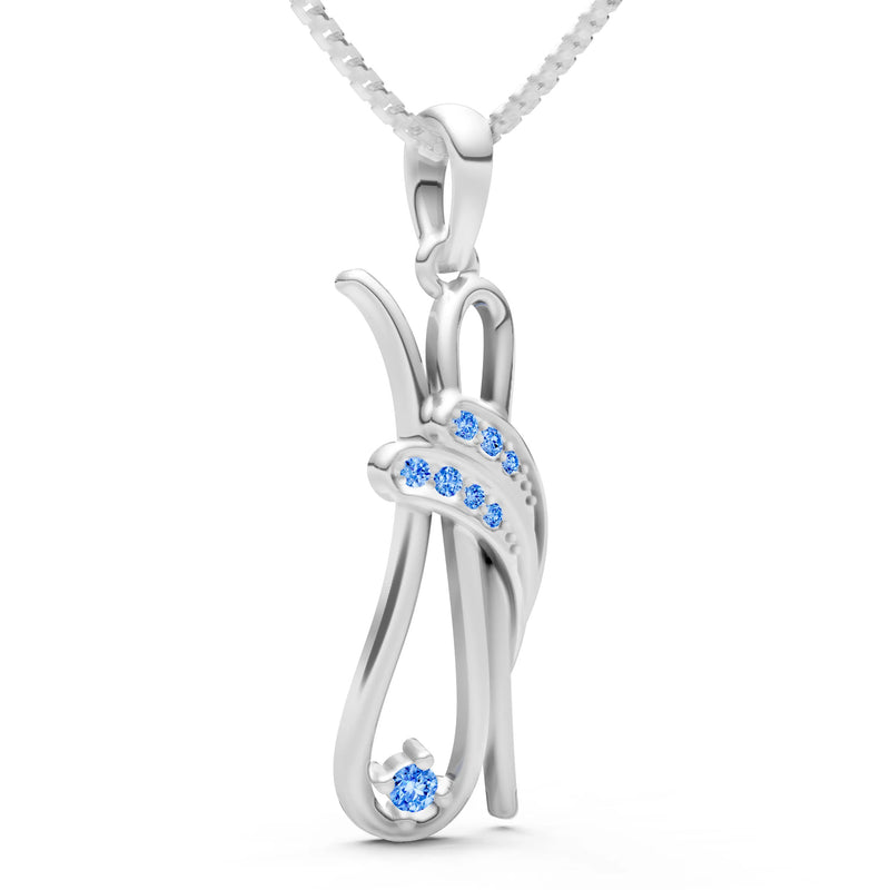 Abstract Embrace Pendant