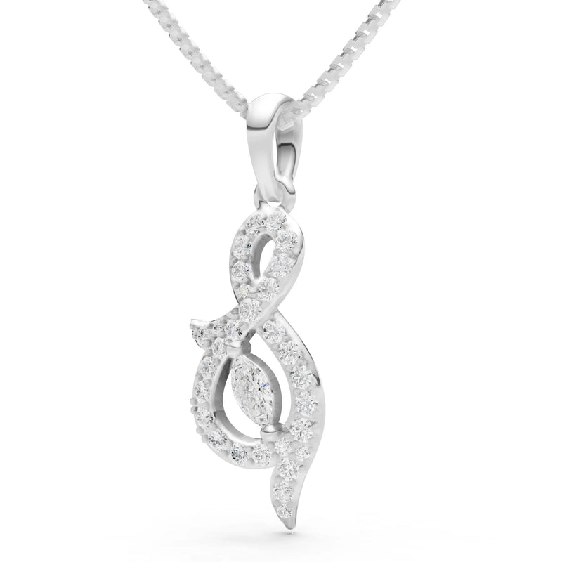 Diamond And Shape Pendant